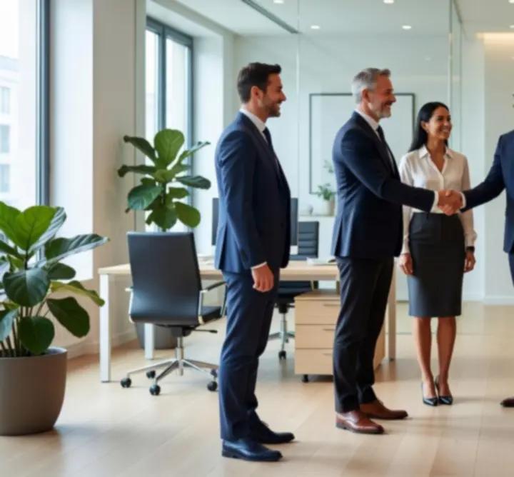 Équipe de conseillers en assurance auto Trends Shops Link